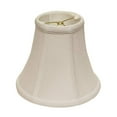 thumbnail image 1 of Slant Bell Softback Lampshade with Bulb Clip, Snow, 1 of 1
