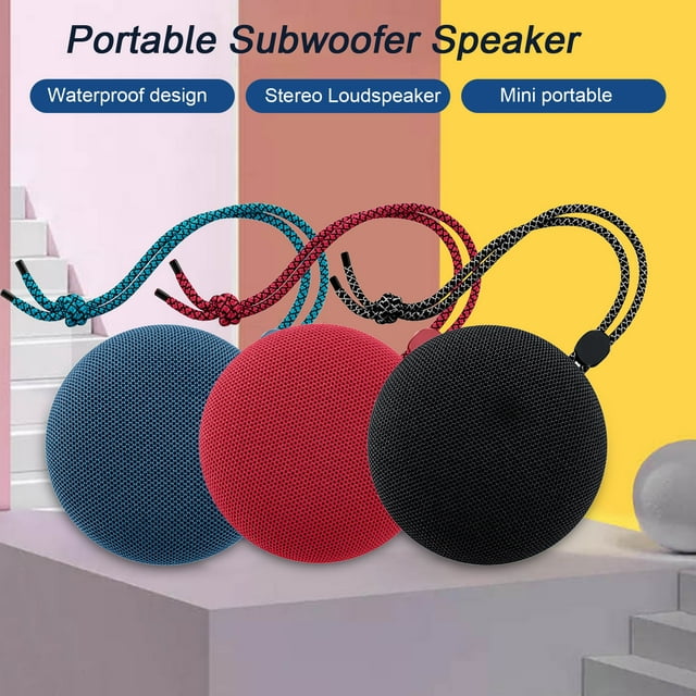 Windfall Bluetooth Speaker, Outdoor Waterproof Portable Bluetooth 5.0 Speaker Subwoofer Stereo Loudspeaker