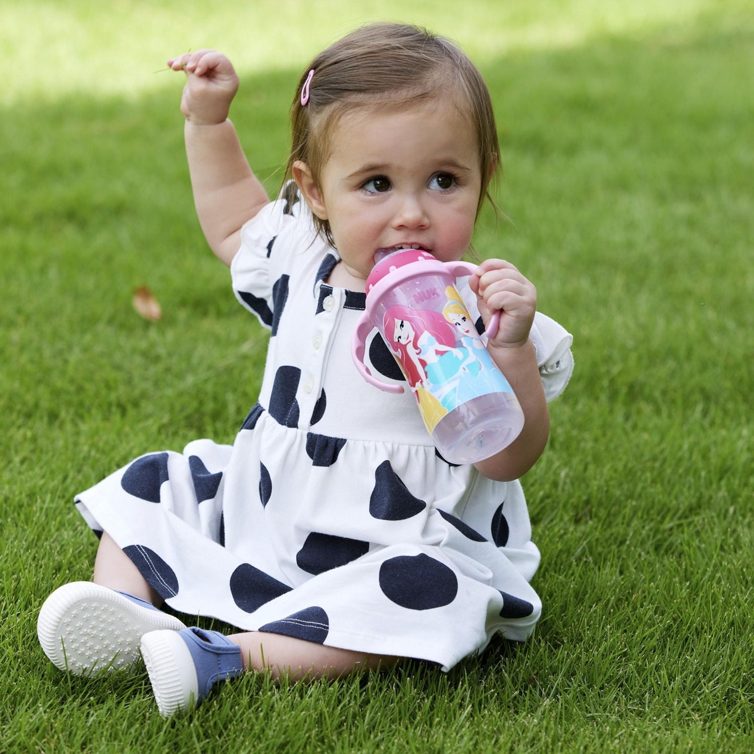 NUK Large Learner Cup, Disney Princess, 10 oz, BPA free and dishwasher safe