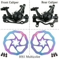 thumbnail image 7 of ZOOM MTB Bicycle Dual Piston Mechanical Disc Brake Caliper with G3 160mm Bike Disc Brakes Rotor, 7 of 7