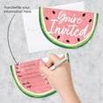 thumbnail image 2 of Big Dot of Happiness Sweet Watermelon - Shaped Fill-In Invitations - Fruit Party Invitation Cards with Envelopes - Set of 12, 2 of 7