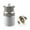 A, variant on Bayonet to Screw Bulb Socket Converter Adapter for Ceiling Fans and Chandeliers B22 to E27 Lamp Base Holder