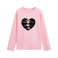 thumbnail image 4 of ZGRBOU Womens Dog Paw Love Print Cotton Sweatshirts Long Sleeve Crewneck Casual T-Shirts Puppy Lover Pullover Tee, 4 of 6