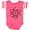 Football Pink and White, variant on Inktastic Science Atom Cute Physicist Boys or Girls Baby Bodysuit