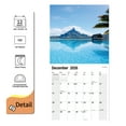 thumbnail image 3 of Calendario de Pared Calendario Planificador 2025-2026: Calendario de Pared Mensual Colgante para Playas con Bloques Grandes para Organizar y Planificar, Horario Académico, Hogar, Oficina y Familia, Papel Grueso y Resistente, 3 of 5