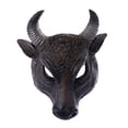 thumbnail image 1 of Teissuly Clearance Easter Carnival Party Half Face Foam 3D Realistic Bull Head Mask(black, One Size) Teissuly WER202309090281, 1 of 7