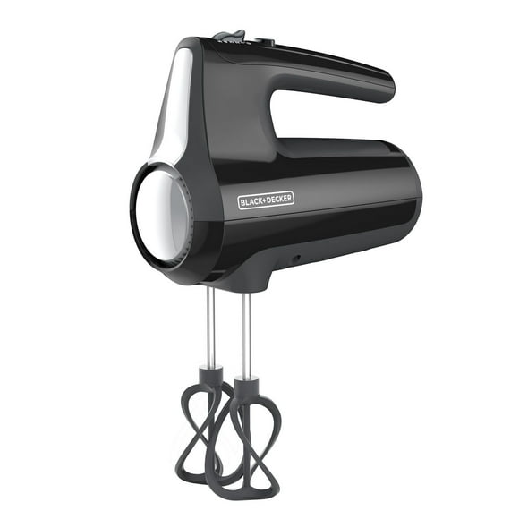 BLACK+DECKER Helix Performance Premium Hand Mixer, 5-Speed Mixer, Black, MX610BC