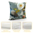 thumbnail image 4 of Orinice Bird Flower Vase Graphic Decorative Cushion Throw Pillow Cover Square for Home Couch Living Room Sofa Bedroom - 1PC 20x20in, 4 of 5