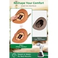 thumbnail image 2 of Cowboy Hat Stretcher for Fitted Hats Large Size Cowboy Hat Stretcher 4-Way Extender Thick Beech Wood Hat Shaper for Baseball Jack Caps Fedora Hats Expander Easy to Stretch with Handle 21.6-26.7in, 2 of 8