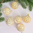 thumbnail image 4 of IFnwsv 6pcs Christmas Ball Christmas Ornaments Christmas Tree Decorations Hanging Baubles Holiday Wedding Party Decoration on Clearance, 4 of 4