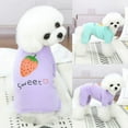 thumbnail image 1 of POINTERTECK Dog Shirt Four-legged Comfortable Cotton Small Dog T-shirt for Spring, 1 of 8