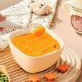 thumbnail image 6 of Baby Silicone Feeding Bowl with Lid - BPA Free, Microwave & Dishwasher Safe, Non-Slip Base, Soft & Durable for Infant Toddler Self Eating, Portable Mini Food Storage Container for Puree Snacks, 6 of 6