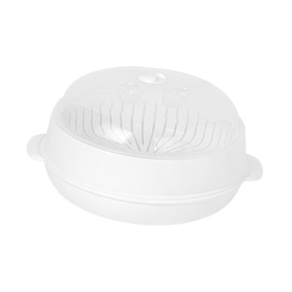 Olla de para microondas,Utensilios de cocina para microondas,Tazones grandes para mezclar para microondas,Vaporizador de microondas para cocinar