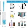 thumbnail image 2 of 8-Pack Bottle Brush Cleaner Set - Long Large Cleaing Brush for Narrow Neck Wine/Beer Bottles/ Flask/ Thermos/ Hummingbird Feeder/ Sport Well,Spout/Lid Brush,Straw Brush, 2 of 6