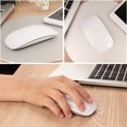 thumbnail image 6 of Silent Multi Arc Touch Mice Wireless Mouse Bluetooth 5.0 For Macbook/Laptop/ For ipad/ For Mac/PC Ultra-Thin Magic Mouse Noiseless Mini Wireless Mouse Easy to Carry, 6 of 8