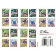 USPS A Flag for All Seasons Forever Stamps - Book of 20 Postage Stamps