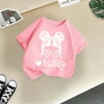 thumbnail image 2 of Easter Tops For Girls Cute Graphic Print Round Neck Short Sleeve Tee Shirts Child Girls Summer Casual T Shirt Cute Stylish Tshirt for Kids Sports Wear, 2 of 4
