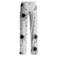 thumbnail image 4 of Satingcolo Womens Pajamas Cute Halloween Ghost Pumpkin Print Pajama Pants Sleep Lounge Pjs Bottoms S-2XL, 4 of 5