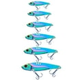 thumbnail image 6 of HENGJIA Blade Bait Fishing Spoon Lures, 6PCS Hard Metal Blade Baits Lipless Crankbait VIB Lures for Bass Walleye Trout Swimbait Freshwater Saltwater Fishing Lures, 6 of 12