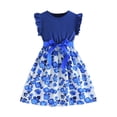 thumbnail image 2 of LOVZFMLL Robe à Manches Longues Extensible pour Filles Robe de Récital Scolaire, 2 of 8
