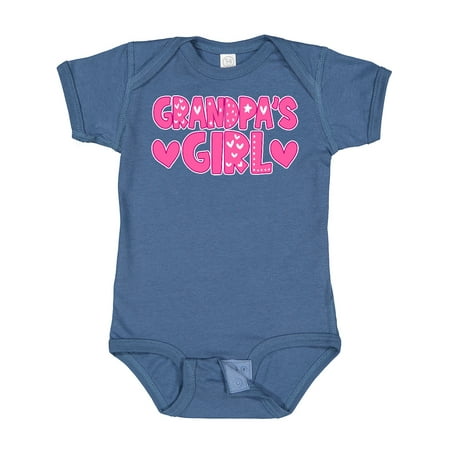 

Inktastic Grandpas Girl Granddaughter Gift Gift Baby Girl Bodysuit