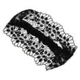 thumbnail image 4 of Diademas anchas de encaje para el cuidado de la piel, diadema de maquillaje, diadema de encaje para mujer, accesorios florales elásticos para el cabello para mujer, diadema de encaje, 4 of 7