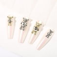thumbnail image 5 of Fiudx 20 Piezas de Metal, Metal, Diamante, Uñas., 5 of 5