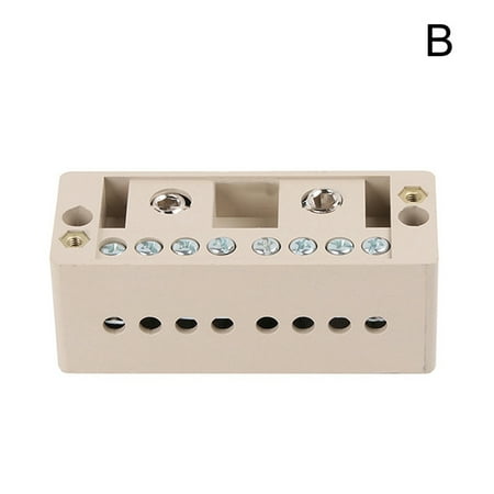 

Dheera Terminal Wire Connectors Junction Box Conductor Durable High Quality for Home(B)