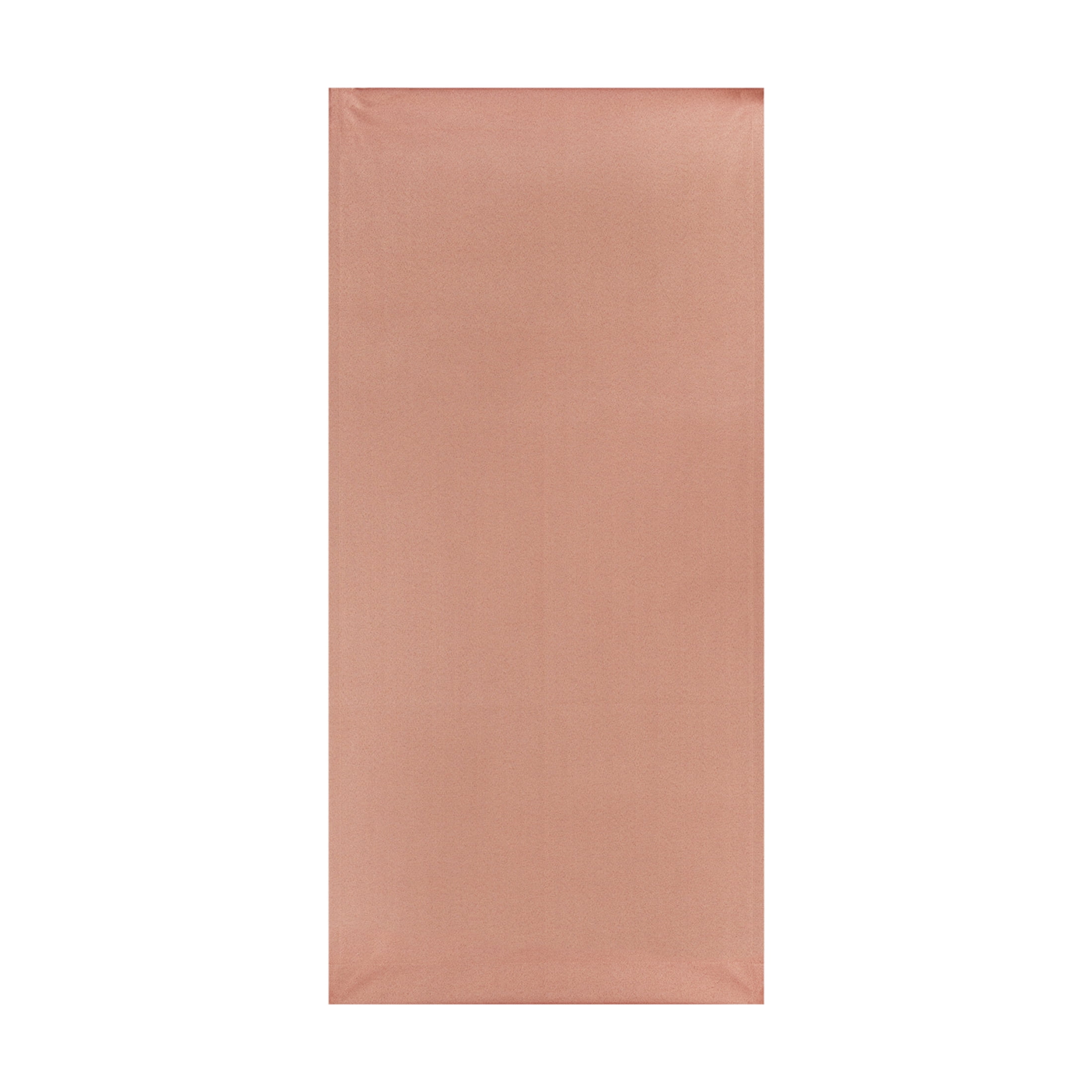 Mainstays Terracotta Solid Blackout Curtain Panel Pair, Rod Pocket with Back Tabs, Set of 2, 30 in W x 63 in L