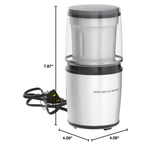 Cuisinart SG-10 Electric Spice-and-Nut Grinder, Stainless/Black