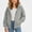 Gray, variant on DJDLJWCJ Girls Zip Up Hoodies Long Sleeve Hooded Sweatshirt Solid Color Lightweight Sweatshirts Purple Size 5T