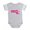Heather Gray, variant on CafePress - Massachusetts - Cute Infant Baby Football Bodysuit