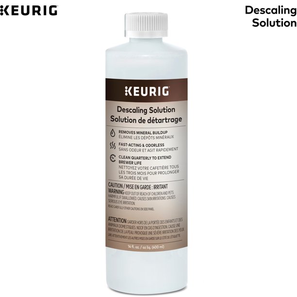 Keurig Descaling Solution For All Keurig 2.0 and 1.0 KCup Pod Coffee