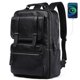 thumbnail image 1 of Mochila de piel clásico computadora portátil para hombres, 1 of 7