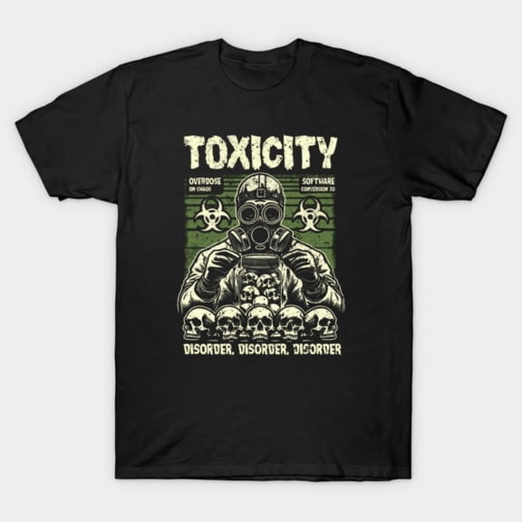 Toxicity Funny System Of A Down Nu Metal Band Retro 2000s Music Album Unisex T-Shirt U358, Up to 5XL