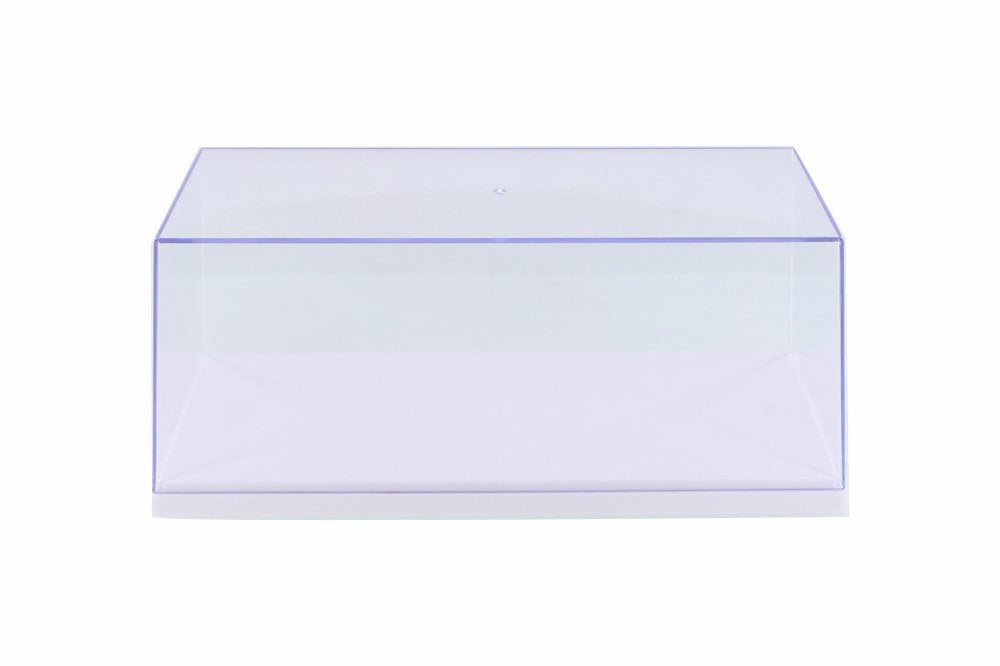 BOX OF 6 CASES Acrylic Display Cases w/Black Base for 1/24 Scale Diecast Cars 
