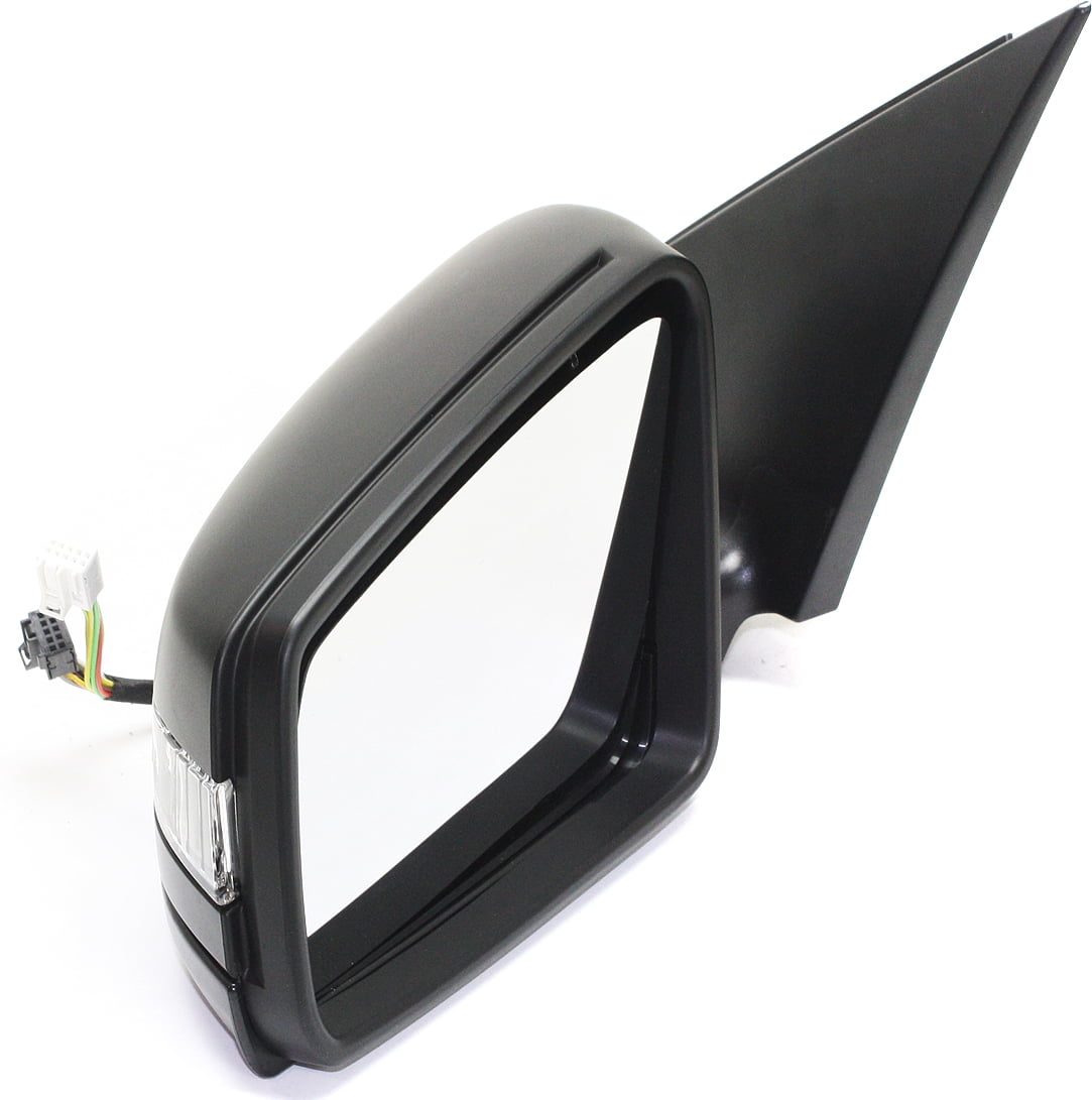Mirror Compatible With 2012-2014 Mercedes Benz C63 AMG C350 Left Driver Side Heated In-housing Signal Light Paintable Kool-Vue