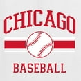 thumbnail image 6 of Wild Bobby City of Chicago Baseball Fantasy Fan Sports Men's Tank Top, White, X-Large, 6 of 6