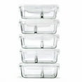 thumbnail image 3 of Humangear Stax Travel Stacking Containers - Medium - Clear/Spectrum, 3 of 8