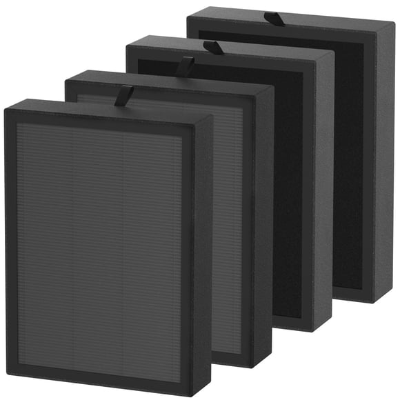 Allisfresh AP-1273 True HEPA Filter Replacement Compatible with DeedMo AP-1273 Air Purifier, 3-in-1 True HEPA filter, Premium Filter Odor, Smoke and