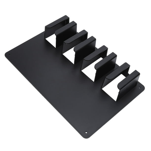 Soporte de la Cortaínea del Cabello, 4 Espacios de Almacenamiento Cortador de Cabello Soporte para Mantener Alejado del Desorden Fácil de Ensamblar para la Peluquería