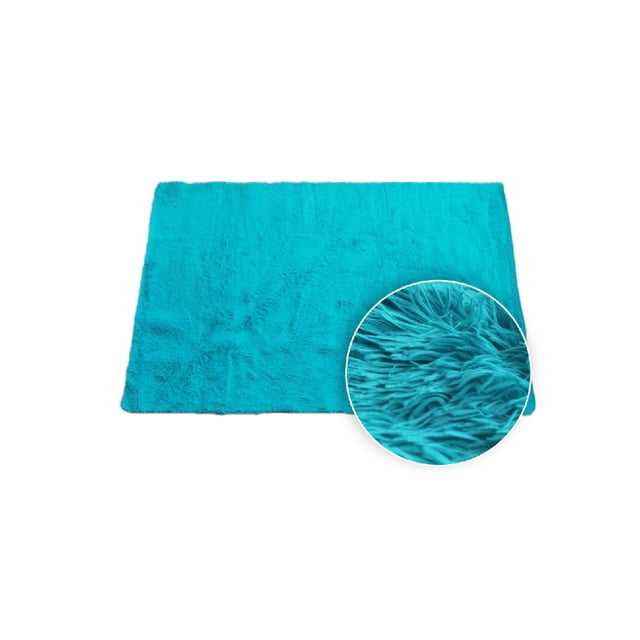 Alfombra Para Sala Recamara Tapete Tipo Shag Multiusos