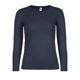 thumbnail image 1 of B&C - Camiseta deportiva de manga larga #E150 para mujer señora (Marino), 1 of 3
