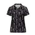 thumbnail image 6 of Whosucclay Skeleton Golfer Athletic Tops, Quick Dry Lightweight Soft Polo Shirts for Golf Fishing Tennis Elastic Size Medium, 6 of 10