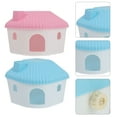 thumbnail image 2 of 2Pcs Small Animal House Hideout Toy Hamster Hut for Rat Mouse Guinea Pig, 2 of 6