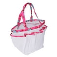 thumbnail image 4 of Mesh Tote Bag, Toiletry Storage Bag Wear Resistant Multiple Pockets PVC Material Large Capacity With Buckle For Beach Swimming For Travel Outside White, 4 of 8
