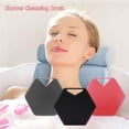 thumbnail image 5 of High Quality Gentle Face Soft Silicone Body Scrubber Handheld Shower Cleansing Brush Exfoliating And Massage Brush PINK 1, 5 of 8