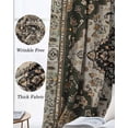 thumbnail image 3 of Boho Southwest Kitchen Curtains Vintage Farmhouse Abstract Floral Art Cafe Short Curtains for Bathroom Blackout Window Curtain Grommet Small Window Treatment Drapes for Bedroom Living Room 52"x45"x2, 3 of 9