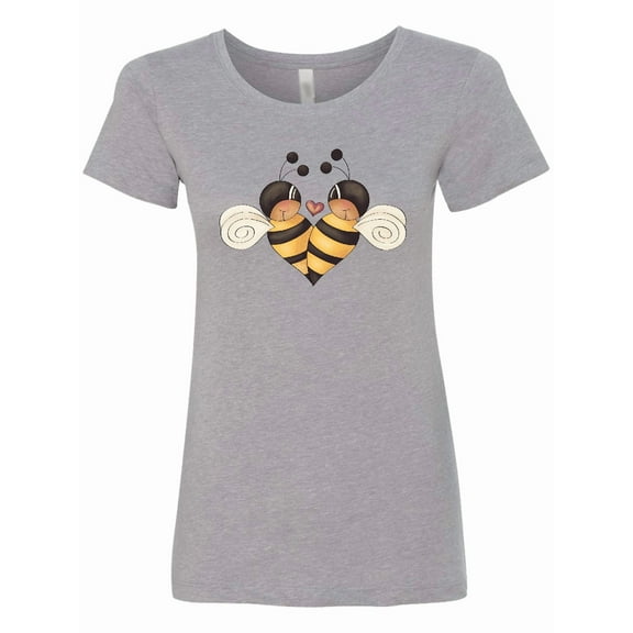 Inktastic Valentine's Day Bumble Bees Women's T-Shirt