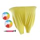 thumbnail image 1 of Pantalones de abuela, accesorios para juegos al libre para niños y adultos, juego de lanzamiento con 2 pelotas de PVC para fiestas, cumpleaños, amarillo, 1 of 9